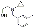 2-[Cyclopropyl-(3-Methyl-benzyl)-aMino]-ethanol Struktur