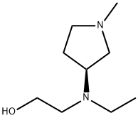 2-[Ethyl-((S)-1-Methyl-pyrrolidin-3-yl)-aMino]-ethanol Struktur