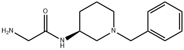 2-AMino-N-((S)-1-benzyl-piperidin-3-yl)-acetaMide Struktur