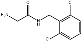 2-AMino-N-(2,6-dichloro-benzyl)-acetaMide Struktur