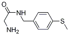 2-AMino-N-(4-Methylsulfanyl-benzyl)-acetaMide Struktur