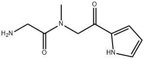 2-AMino-N-Methyl-N-[2-oxo-2-(1H-pyrrol-2-yl)-ethyl]-acetaMide Struktur