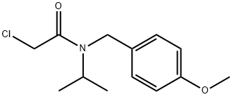 2-Chloro-N-isopropyl-N-(4-Methoxy-benzyl)-acetaMide Struktur