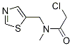 2-Chloro-N-Methyl-N-thiazol-5-ylMethyl-acetaMide Struktur