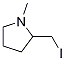 2-IodoMethyl-1-Methyl-pyrrolidine Struktur