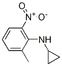 Cyclopropyl-(2-Methyl-6-nitro-phenyl)-aMine Struktur