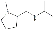 Isopropyl-(1-Methyl-pyrrolidin-2-ylMethyl)-aMine Struktur