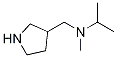 Isopropyl-Methyl-pyrrolidin-3-ylMethyl-aMine Struktur