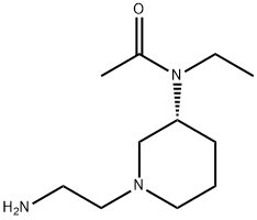 N-[(R)-1-(2-AMino-ethyl)-piperidin-3-yl]-N-ethyl-acetaMide Struktur