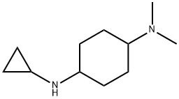 N-Cyclopropyl-N',N'-diMethyl-cyclohexane-1,4-diaMine Struktur