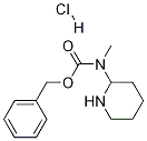 Piperidin-2-ylMethyl-carbaMic acid benzyl ester hydrochloride Struktur