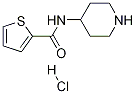 Thiophene-2-carboxylic acid piperidin-4-ylaMide hydrochloride Struktur