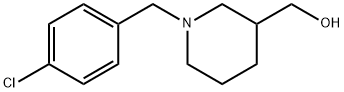 [1-(4-Chloro-benzyl)-piperidin-3-yl]-methanol Struktur