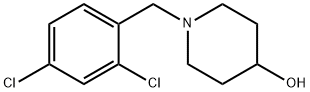 1-(2,4-Dichloro-benzyl)-piperidin-4-ol Struktur