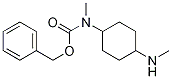 (1R,4R)-Methyl-(4-MethylaMino-cyclohexyl)-carbaMic acid benzyl ester Struktur