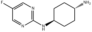 (1R,4R)-N1-(5-Fluoro-pyriMidin-2-yl)-cyclohexane-1,4-diaMine Struktur