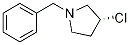 (R)-1-Benzyl-3-chloro-pyrrolidine Struktur
