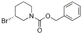 (R)-3-BroMo-piperidine-1-carboxylic acid benzyl ester Struktur