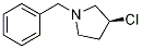 (S)-1-Benzyl-3-chloro-pyrrolidine Struktur