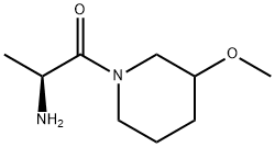 (S)-2-AMino-1-(3-Methoxy-piperidin-1-yl)-propan-1-one Struktur