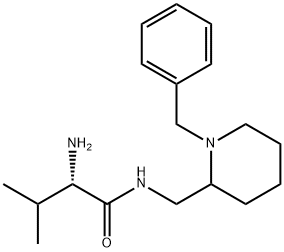 (S)-2-AMino-N-(1-benzyl-piperidin-2-ylMethyl)-3-Methyl-butyraMide Struktur