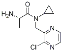 (S)-2-AMino-N-(3-chloro-pyrazin-2-ylMethyl)-N-cyclopropyl-propionaMide Struktur