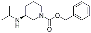 (S)-3-IsopropylaMino-piperidine-1-carboxylic acid benzyl ester Struktur