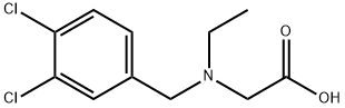 [(3,4-Dichloro-benzyl)-ethyl-aMino]-acetic acid Struktur