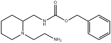 [1-(2-AMino-ethyl)-piperidin-2-ylMethyl]-carbaMic acid benzyl ester Struktur