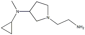 [1-(2-AMino-ethyl)-pyrrolidin-3-yl]-cyclopropyl-Methyl-aMine Struktur