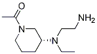 1-{(R)-3-[(2-AMino-ethyl)-ethyl-aMino]-piperidin-1-yl}-ethanone Struktur