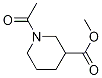 1-Acetyl-piperidine-3-carboxylic acid Methyl ester Struktur