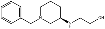 2-((R)-1-Benzyl-piperidin-3-ylaMino)-ethanol Struktur