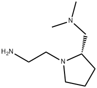 2-((S)-2-DiMethylaMinoMethyl-pyrrolidin-1-yl)-ethylaMine Struktur