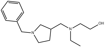 2-[(1-Benzyl-pyrrolidin-3-ylMethyl)-ethyl-aMino]-ethanol Struktur