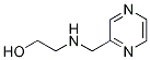 2-[(Pyrazin-2-ylMethyl)-aMino]-ethanol Struktur