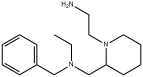 2-{2-[(Benzyl-ethyl-aMino)-Methyl]-piperidin-1-yl}-ethylaMine Struktur