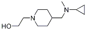 2-{4-[(Cyclopropyl-Methyl-aMino)-Methyl]-piperidin-1-yl}-ethanol Struktur