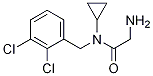 2-AMino-N-cyclopropyl-N-(2,3-dichloro-benzyl)-acetaMide Struktur