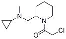 2-Chloro-1-{2-[(cyclopropyl-Methyl-aMino)-Methyl]-piperidin-1-yl}-ethanone Struktur