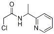 2-Chloro-N-(1-pyridin-2-yl-ethyl)-acetaMide Struktur