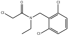 2-Chloro-N-(2,6-dichloro-benzyl)-N-ethyl-acetaMide Struktur