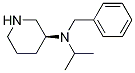 Benzyl-isopropyl-(S)-piperidin-3-yl-aMine Struktur