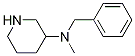 Benzyl-Methyl-piperidin-3-yl-aMine Struktur