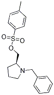 Toluene-4-sulfonic acid (S)-1-benzyl-pyrrolidin-2-ylMethyl ester Struktur