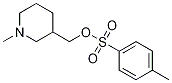 Toluene-4-sulfonic acid 1-Methyl-piperidin-3-ylMethyl ester Struktur