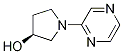 (S)-1-Pyrazin-2-yl-pyrrolidin-3-ol Struktur