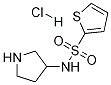 Thiophene-2-sulfonic acid pyrrolidin-3-ylamide hydrochloride Struktur