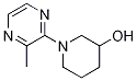 1-(3-Methyl-pyrazin-2-yl)-piperidin-3-ol Struktur