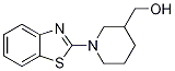 (1-Benzothiazol-2-yl-piperidin-3-yl)-methanol Struktur